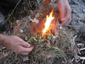 Wolfszeit Naturkraft Survival und Bushcraft in der Rhön. Feuer. 