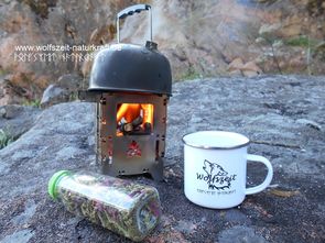 Wolfszeit Naturkraft Survival und Bushcraft in der Rhön, Fränkische Schweiz, Teatime