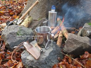 Wolfszeit Naturkraft Survival und Bushcraft in Deutschland, Bayern, Hessen, Thüringen, Rhön.