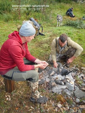 Wolfszeit Naturkraft Survival und Bushcraft Trekkingtour in Norwegen